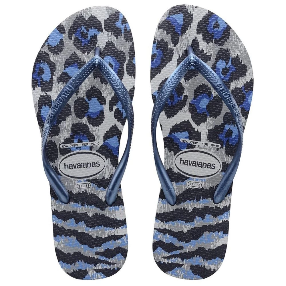 Slapi Havaianas SLIM ANIMALS / Femei / 35/36 / Albastru inchis photo 1 Slapi Havaianas SLIM ANIMALS / Femei / 35/36 / Albastru inchis photo 1
